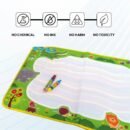 Dynamic Kids Magic Water Drawing Mat Baby Water Play Mat Water Doodle Mat Magic Water Book - Image 3