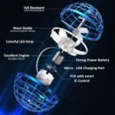 Flying ORB Ball USB Rechargeable Built-in RGB Lights 360 Rotating Magic - Balls Flying Spinner Fidget Toys - Image 3