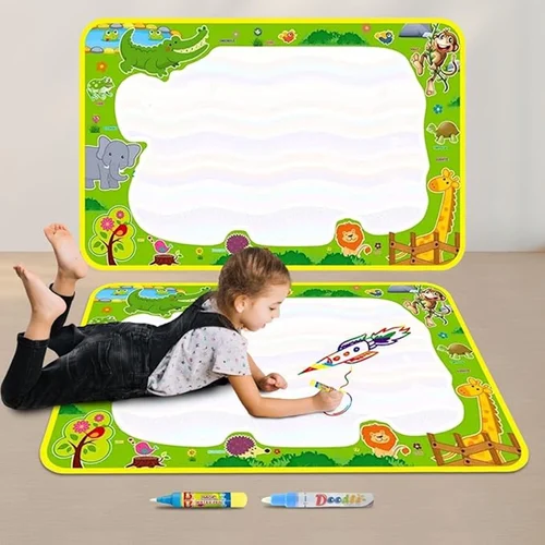 Dynamic Kids Magic Water Drawing Mat Baby Water Play Mat Water Doodle Mat Magic Water Book