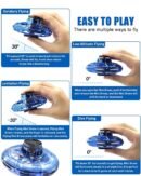 Flynova Flying Spinner Flying Gyro Spinner Flying Orb Ball UFO Flying Ball Hand Controlled Boomerang - Image 3