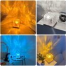 Ocean Wave Projector Night Lamp Water Ripple Light Northern Lights 3D Illusion Projector Lamp - Image 4