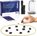 Classic Magnetic Attraction Game, Strategy & Travel Game, Magnetic Games, Fun for Family Game Nights, Gifts for Teens & Adults Ages 15+, 2-4 Players