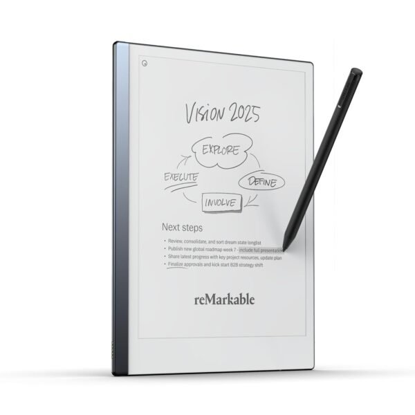 The Original Paper Tablet | Digital e-Paper Includes Black and White 10.3” Writing Tablet, Marker Plus Pen with Built-in Eraser